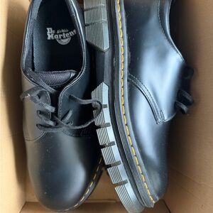Dr. Martens Black Leather Oxfords